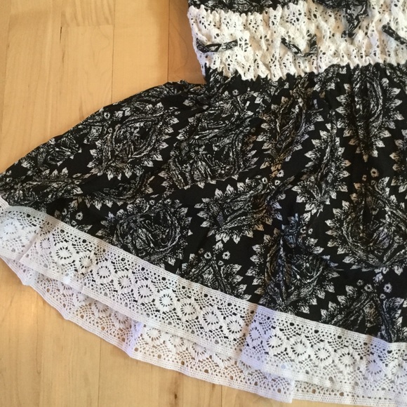 Free People Sunday Romance Off Shoulder Dress M - Picture 3 of 5